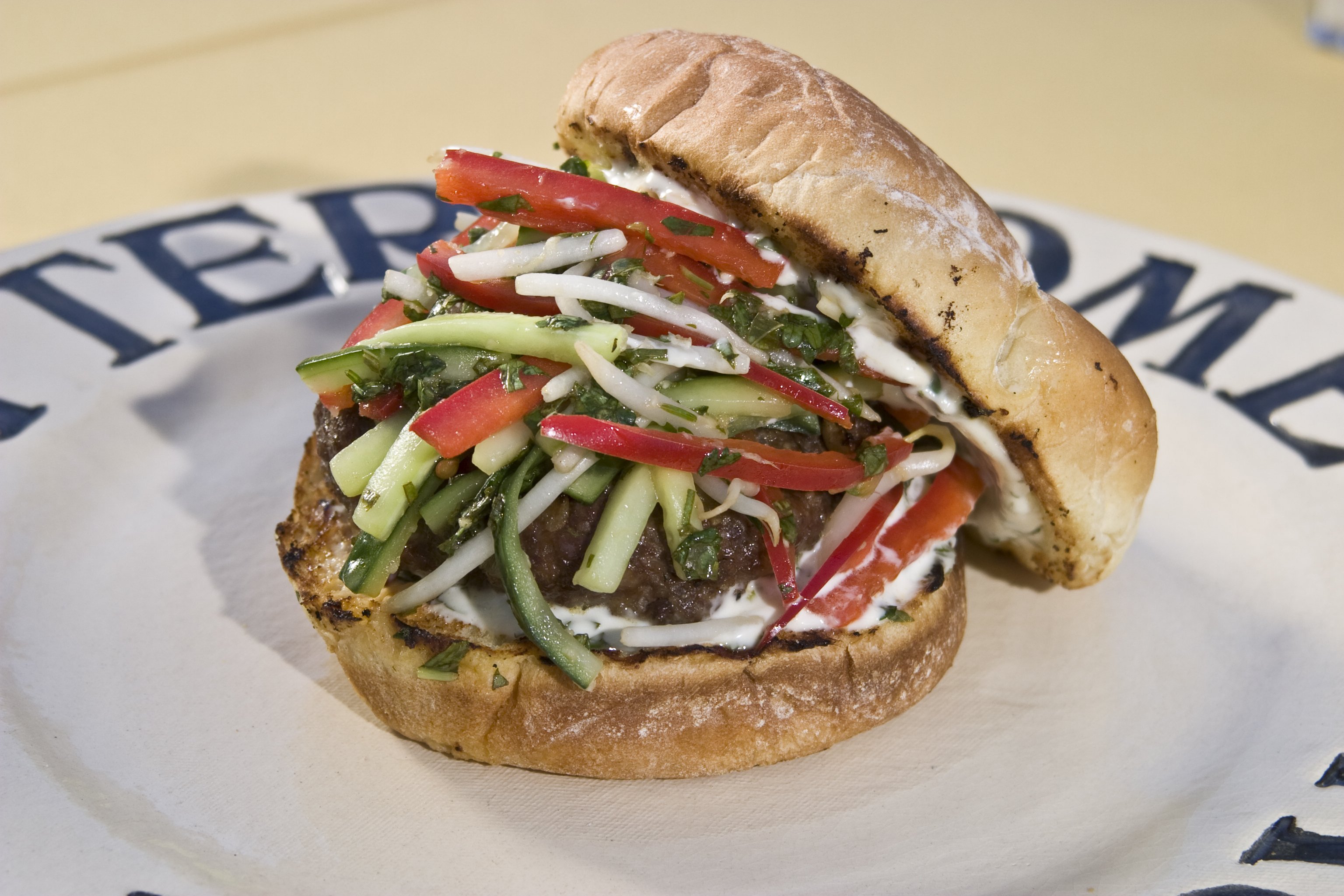Spicy Thai Burgers
