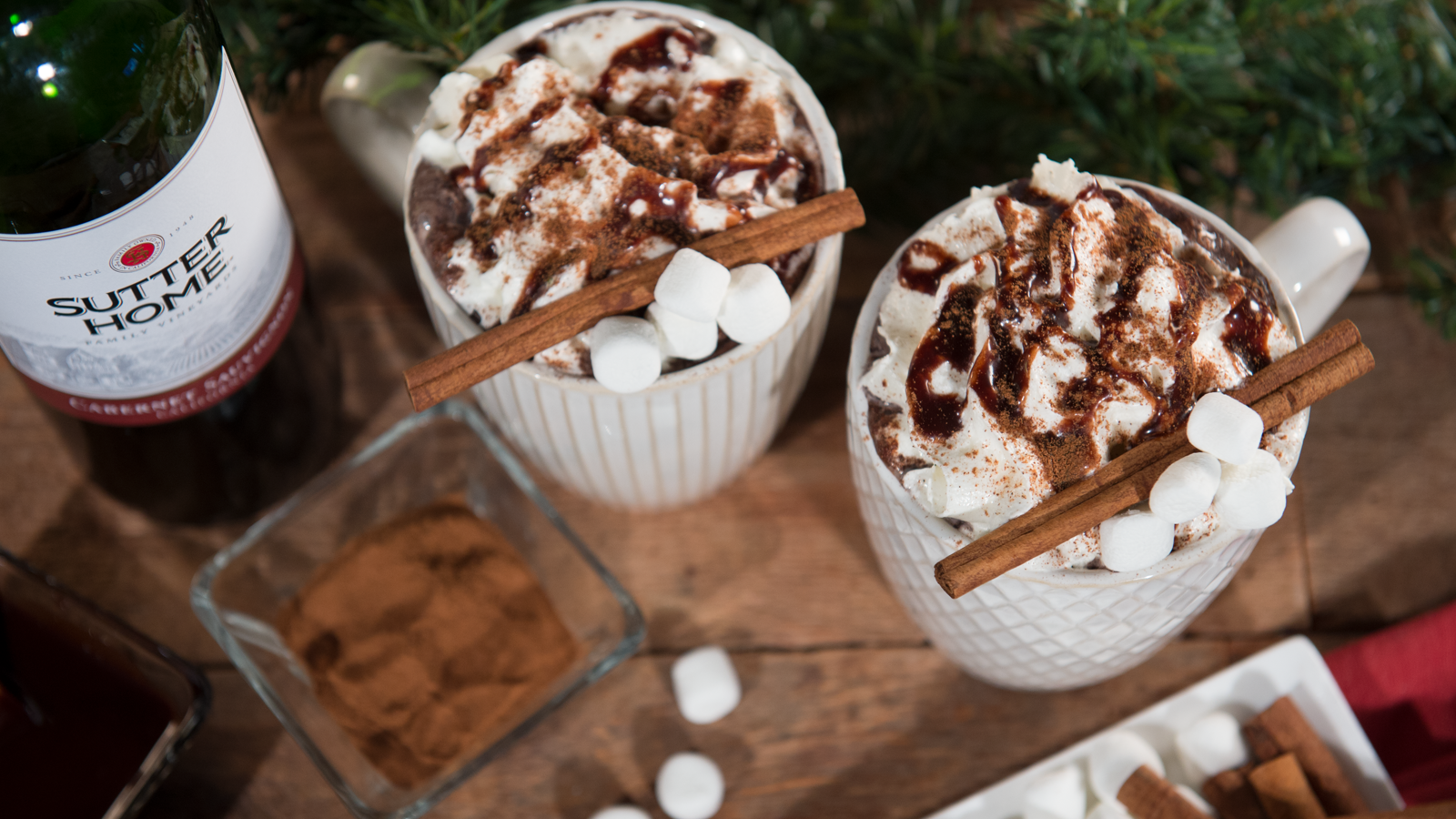 Serve Up Some Holiday Cheer with Our Ho-Ho-Ho Red Wine Cocoa