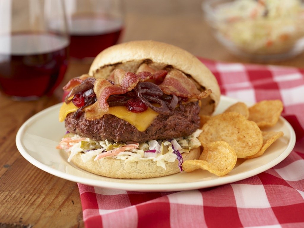 Virginia Bacon BBQ Burger