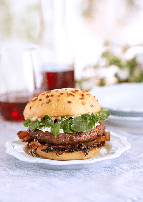 Over the Top New York Burger