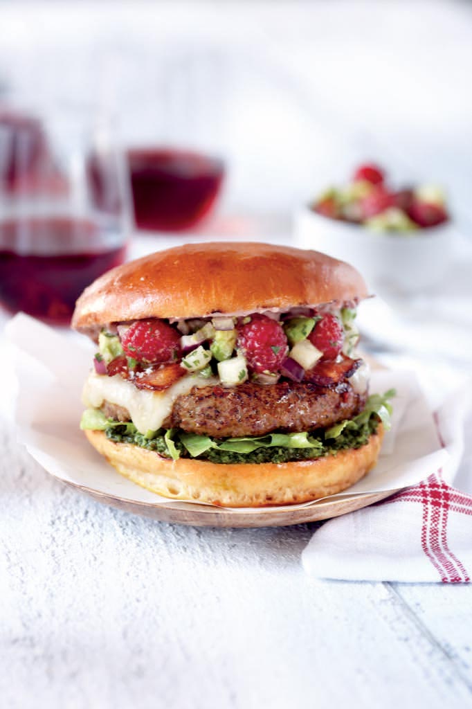 Southwestern Berry Chipotle Burger