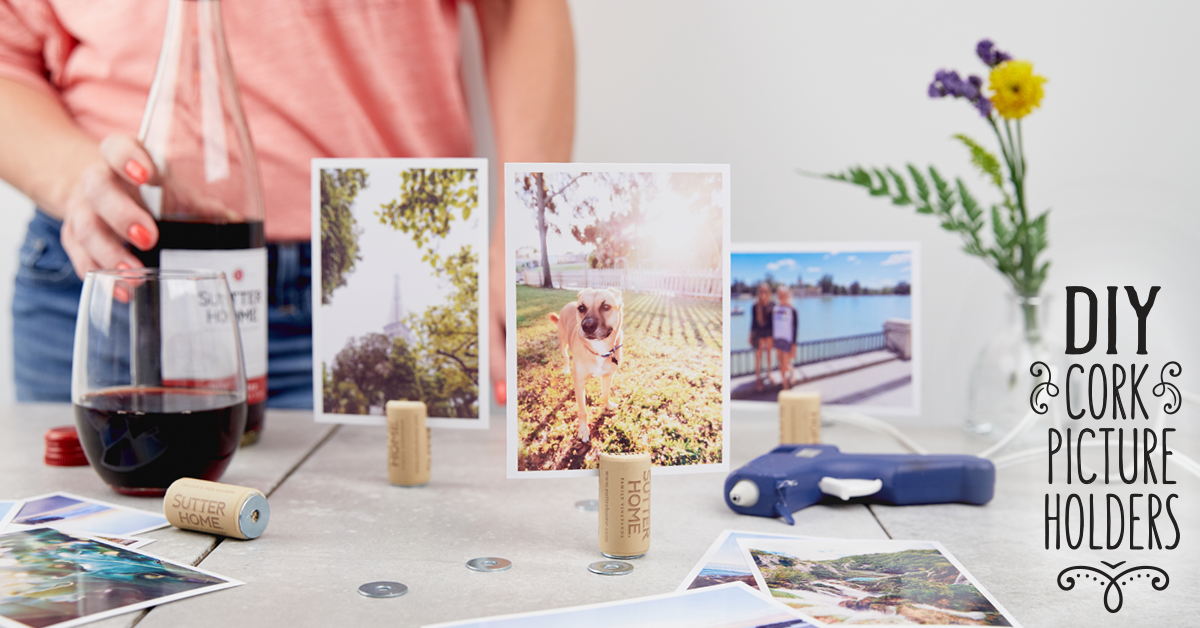 DIY Cork Picture Holders Effortless Vineyard Chic for Your Home or