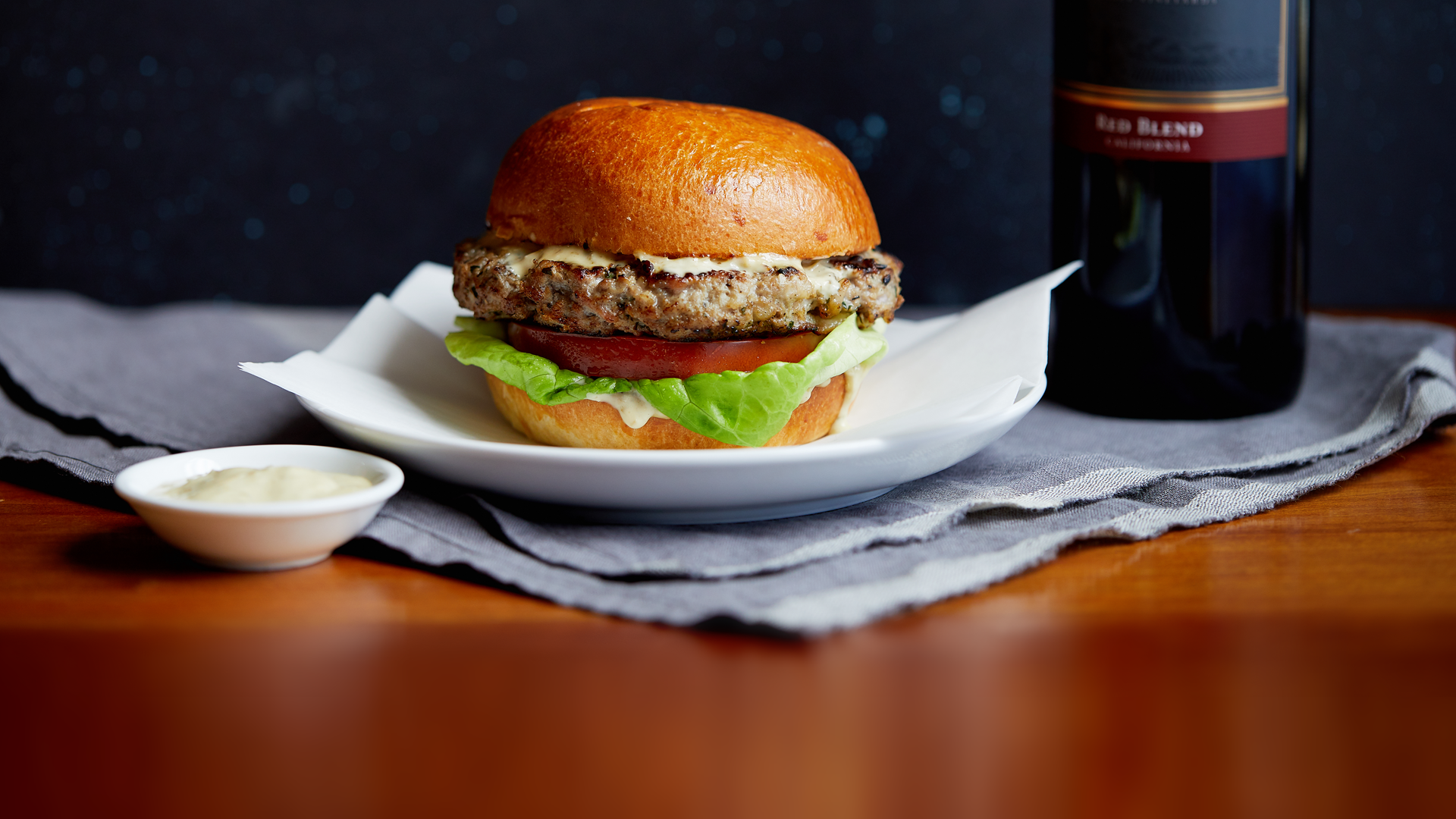 Lake-To-Lake Lamb Burger