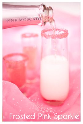 Frosted Pink Sparkle