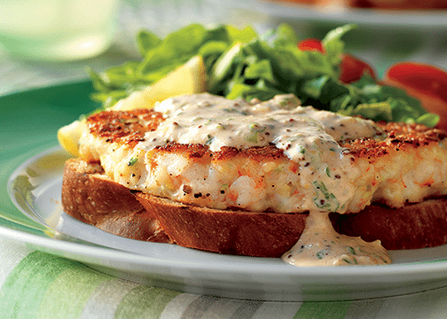 Shrimp Burgers with Rémoulade