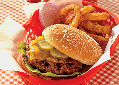 Weber's Ideal Cheeseburgers