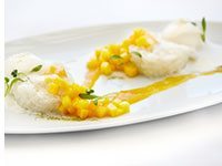 Marisa de los Santos’ Puto Maya with Mangoes