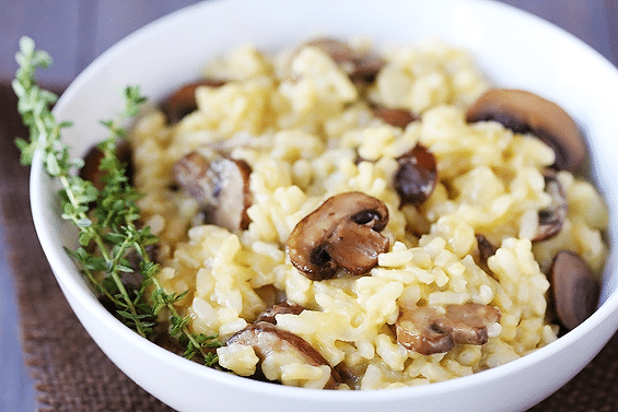 Mushroom Risotto