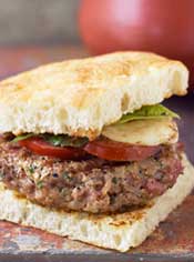 Vitello Focaccia Burger