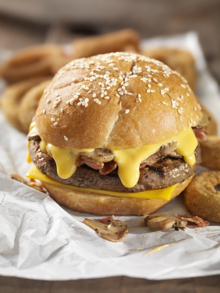 Cheesy Midwestern Burger