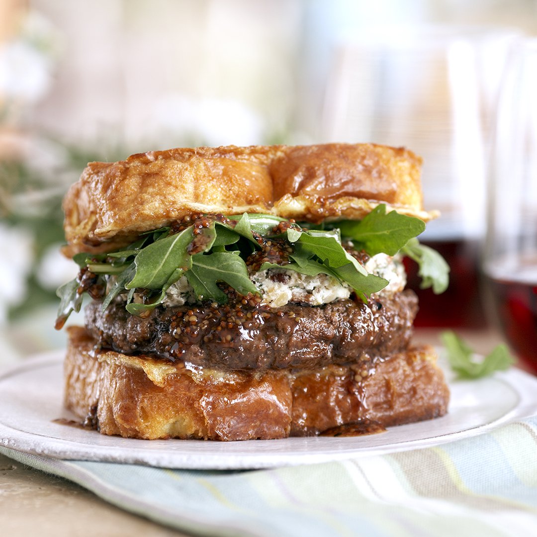 Savory French Toasted Burgers