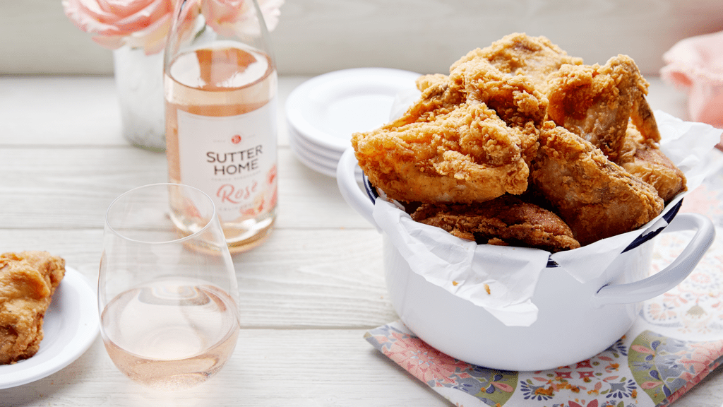 Everything’s Coming Up Sutter Home Rosé with This Crispy Fried Chicken Pairing Sutter Home