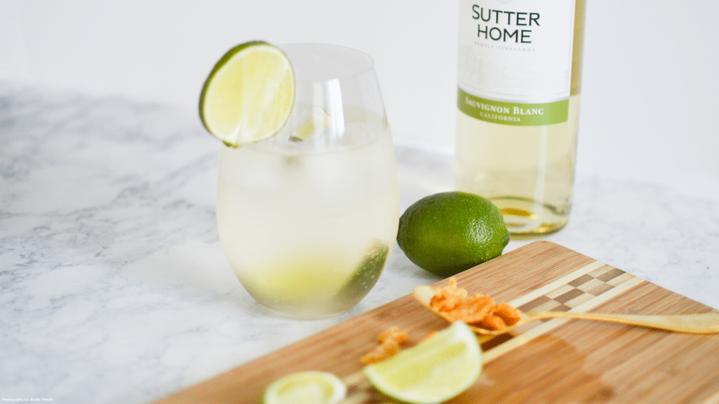 Summer Ginger Spritz with Sutter Home Sauvignon Blanc​ - Sutter Home Family Vineyards