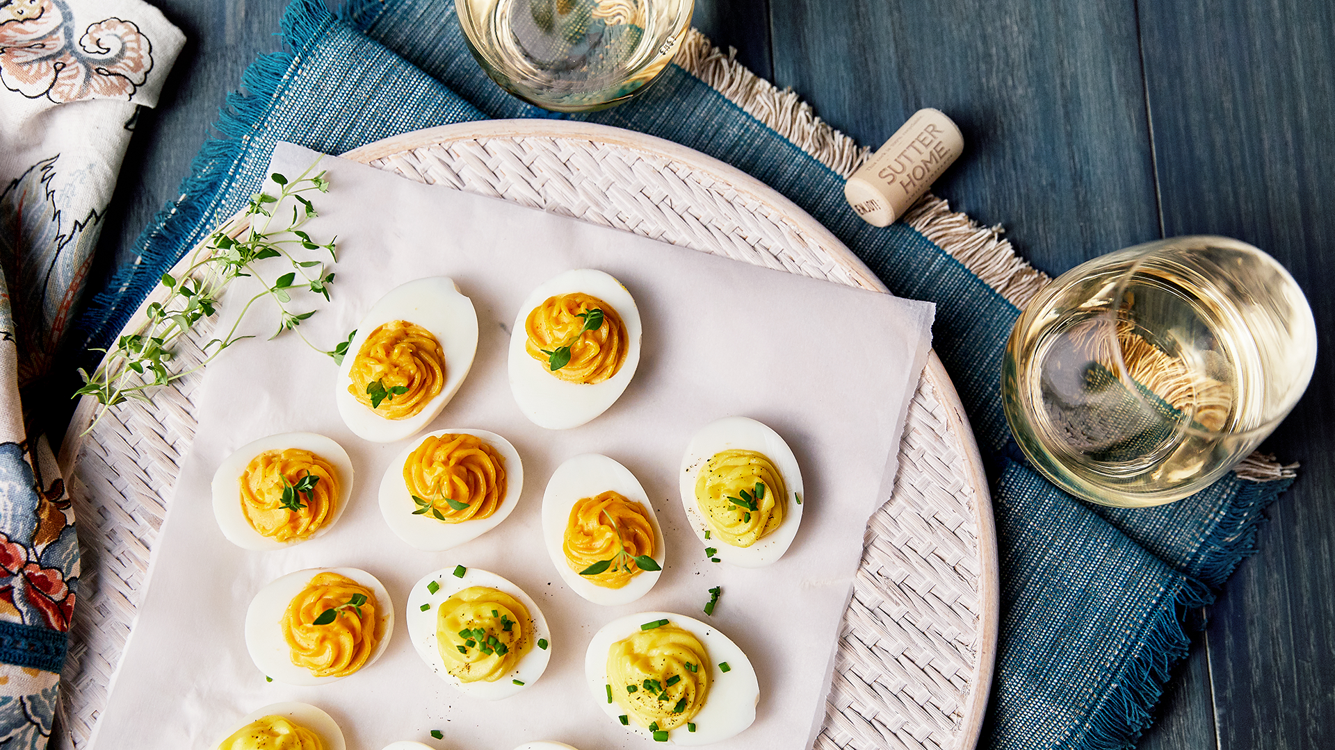 Our Deviled Egg Recipes and Sutter Home Pinot Grigio Make for Eggscellent Pairings