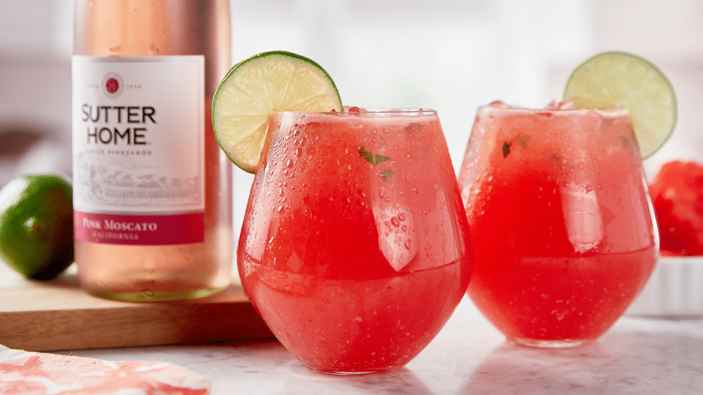 Unexpected Guests? Be Cool With Our 60-Second Sutter Home Watermelon Mint Cocktail​ - Sutter Home Fa
