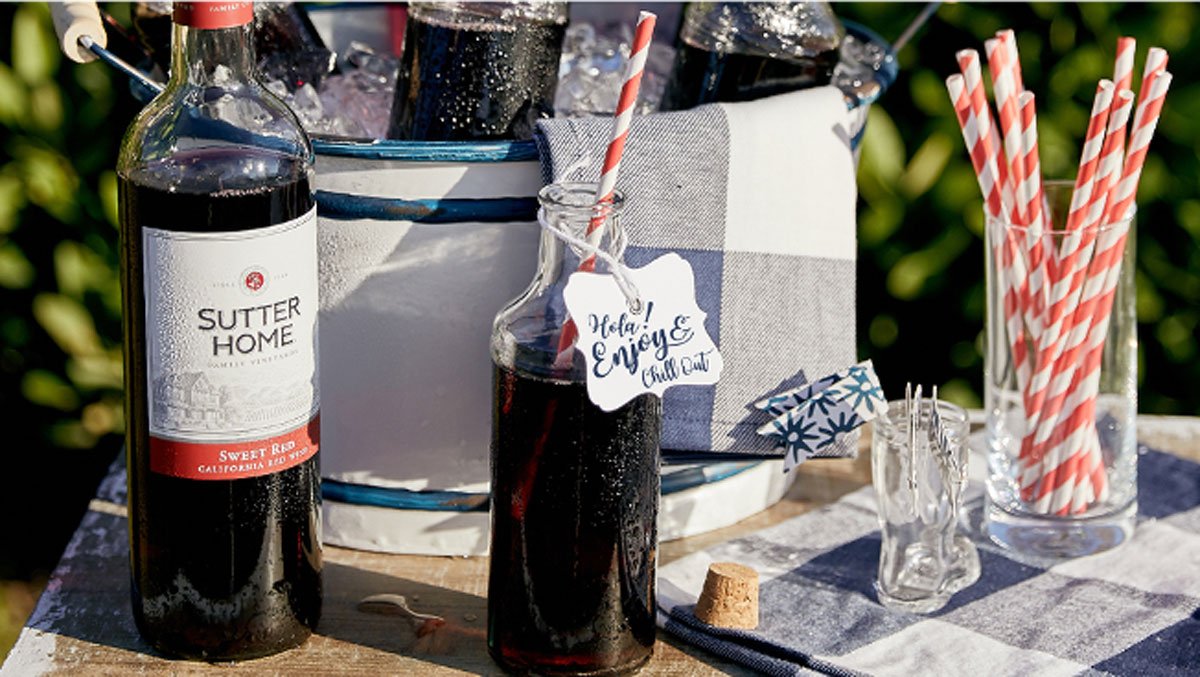 Sutter Home Sweet Red + Cola = the Kalimotxo Cocktail