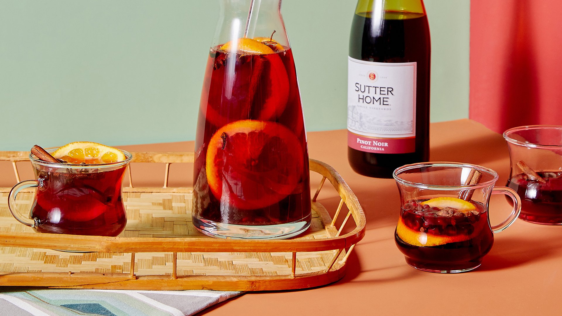 Cheers to the Arrival of Autumn and Mulled Wine Made With Sutter Home Pinot Noir