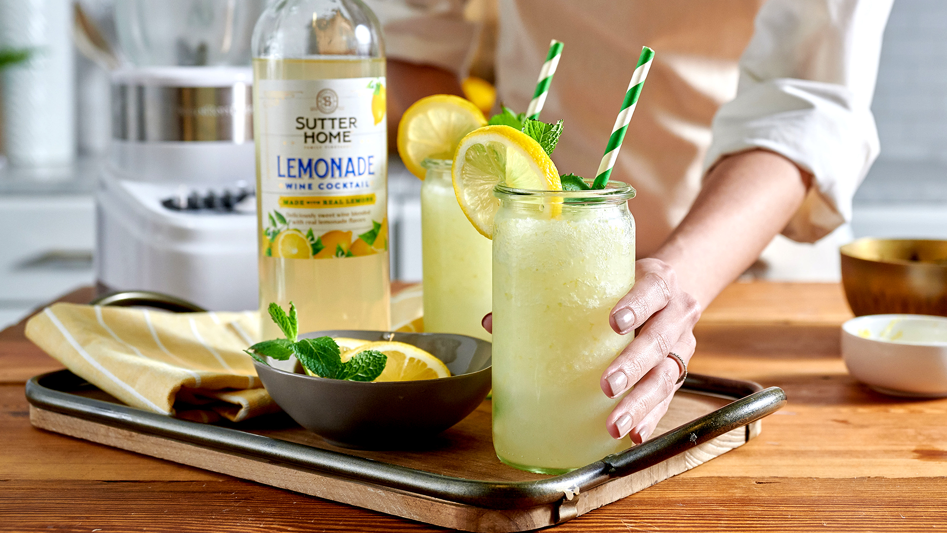 Sutter Home Frozen Lemonade Wine Cocktail Sutter Home Family Vineyards