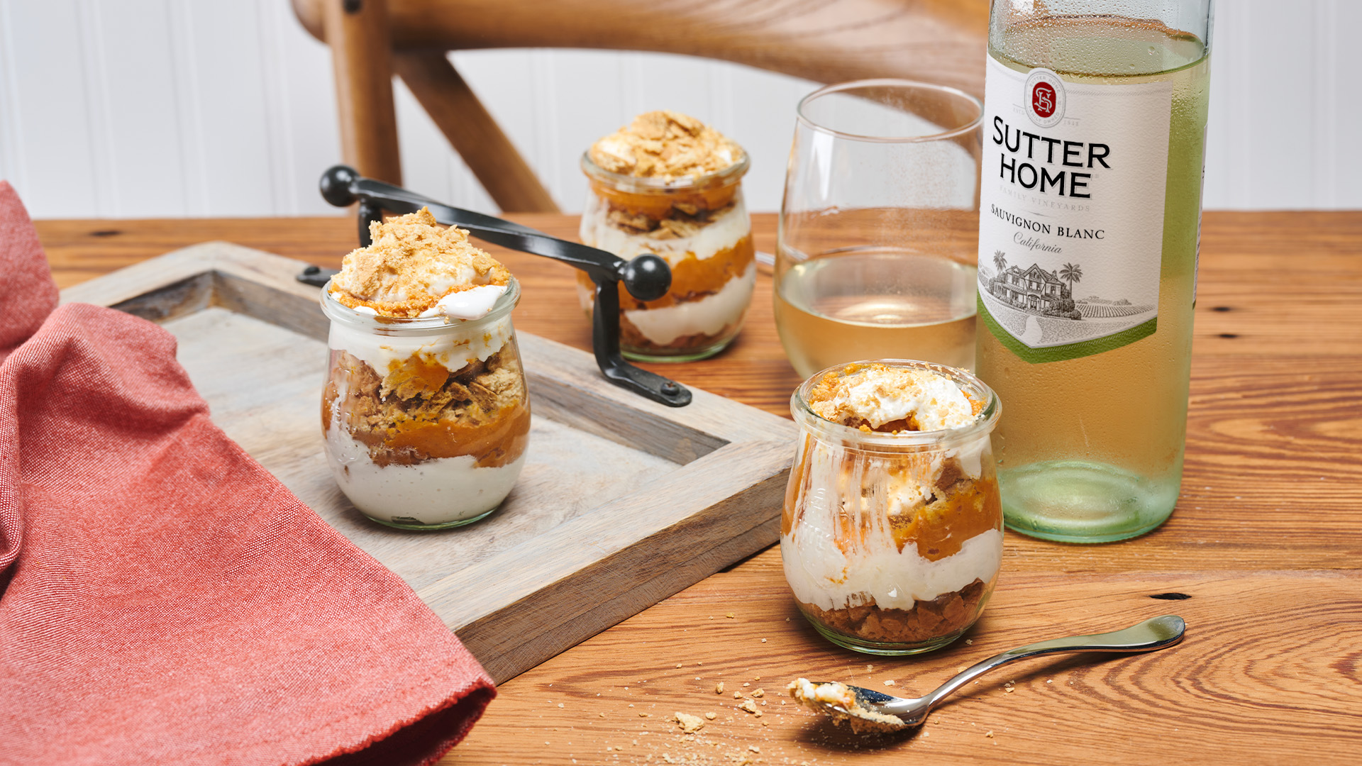 No-Bake Pumpkin Parfait