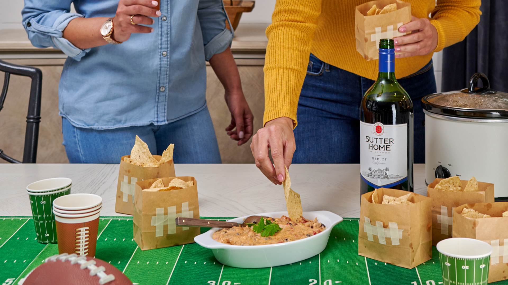 Cheesy Sausage Dip​