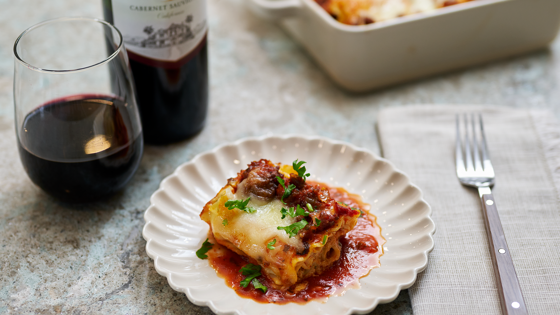 Italian Lasagna Roll Ups