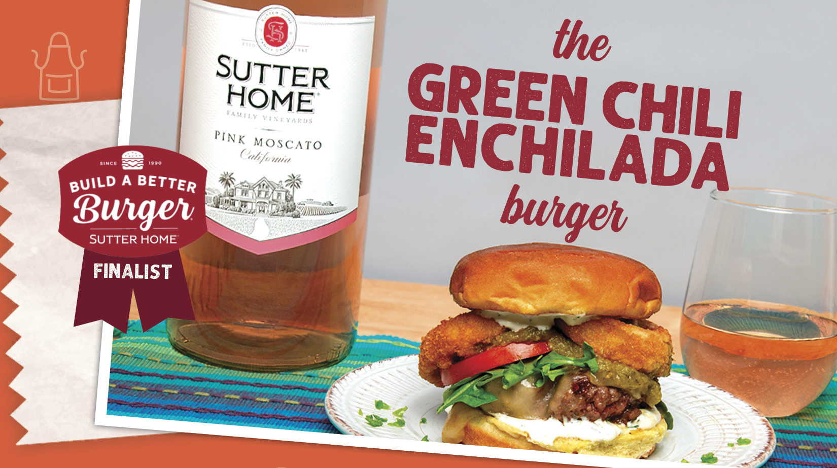 Green Chili Enchilada Burger