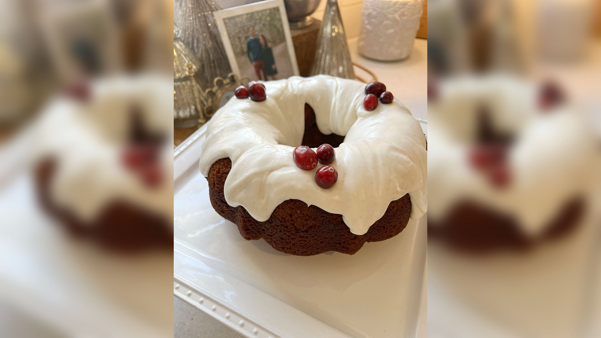 The Sutter Home Gingerbread Bunt Cake