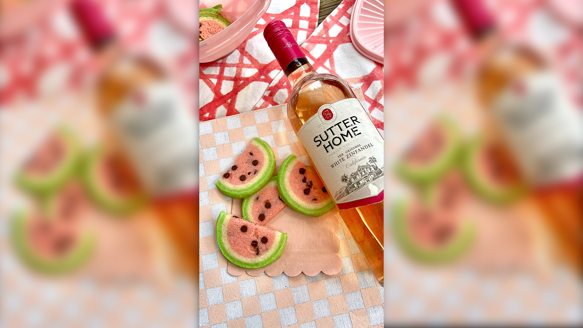 Sutter Home + Watermelon Sugar Cookies